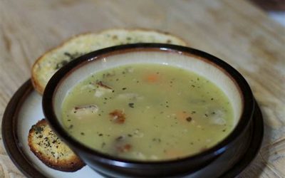 Vegan WFPBNO Instant Pot Split Pea Soup
